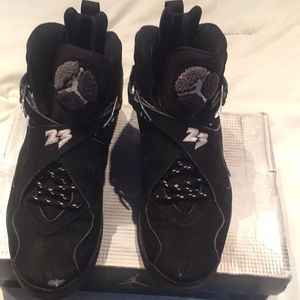 Jordan retro 8 black/chrome